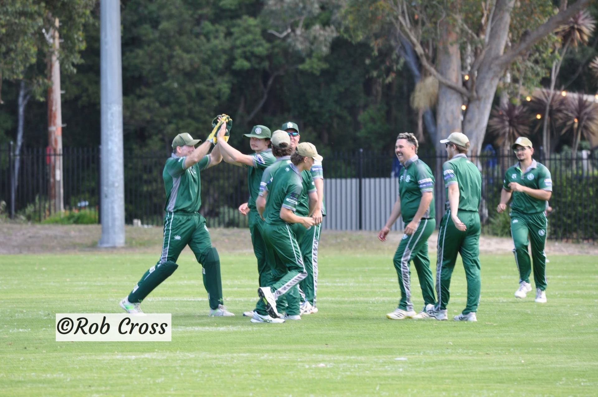 Narara Wyoming Lions celebrating on the field